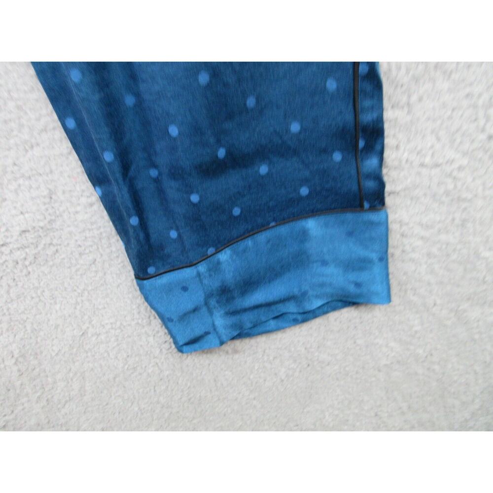 NWT Victoria's Secret Satin Polka Dot Sleep Pajama Pants Women's Medium - Picture 4 of 12